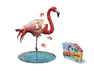WOW, PUZZLE JUNIOR 100 DB - FLAMINGÓ