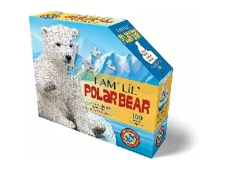 WOW: Formapuzzle junior - 100 db, jegesmedve