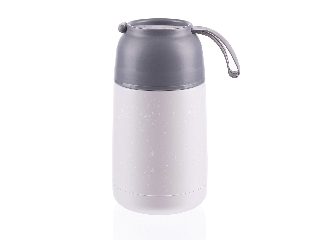 Zopa étel termosz - rozsdamentes acél, szilikon fogantyúval 620 ml Stars