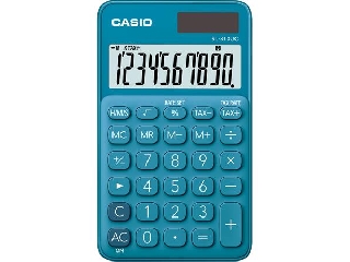 Zsebszámológép, 10 számjegy, CASIO 