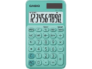 Zsebszámológép, 10 számjegy, CASIO 