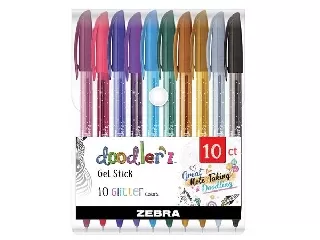 Zseléstoll készlet, 0,33 mm, kupakos, ZEBRA 