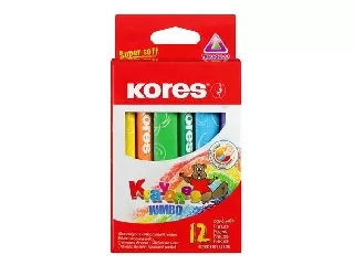 Zsírkréta, jumbo, KORES, 12 darabos