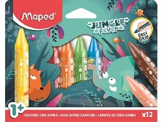 Zsírkréta, vastag, MAPED 