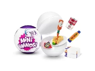 Shopping Mini Brands: Mini világmárkák meglepetés csomag, 3. széria - 5 db-os